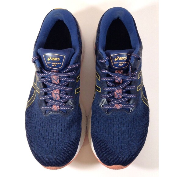 Asics GT 2000 10 Shoes Wn 9.5 Blue Lite Truss Sneakers Athletic Running Comfort - Picture 4 of 13